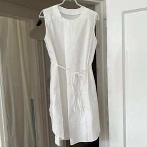 Jurgen Lehl sleeveless white dress